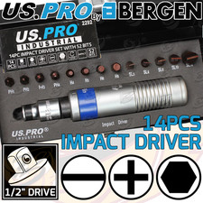 US PRO Impact Driver 14pc