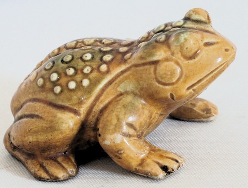 Sculpture toad ceramic - ceramic,, 3.5