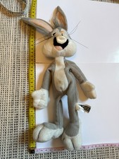 Vintage 1997 Looney Tunes Bugs Bunny Plush Toy – 35cms – Equity Toys Warner Bros