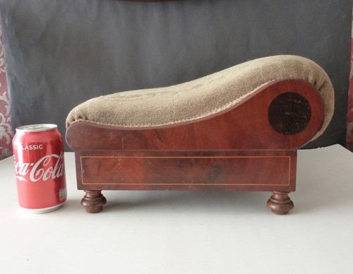 Antique mahogany foot - mahogany, rest