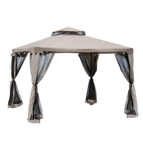 Outsunny m metal gazebo - 3,