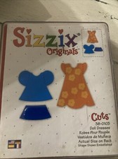 Sizzix Originals  BIGZ Die - Dress Up bodies Doll Dresses scrapbooking  38-0103
