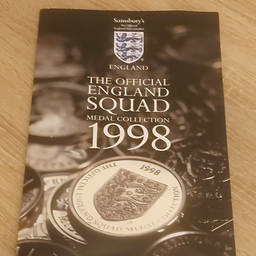 England official squad medal - official,