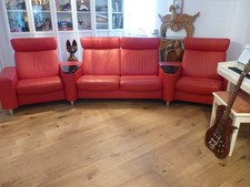 Ekornes Stressless Sofa Red 4