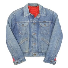 WRANGLER Mens Blue Button