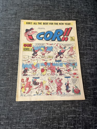 Cor comic january 1972 - cor,