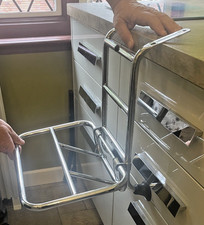 SCOOTER  CHROME FRONT LUGGAGE RACK IN VGC SEE DETAILS