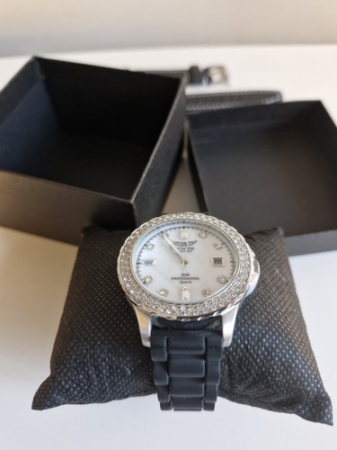 Pilot crystal bezel aviator - crystal,