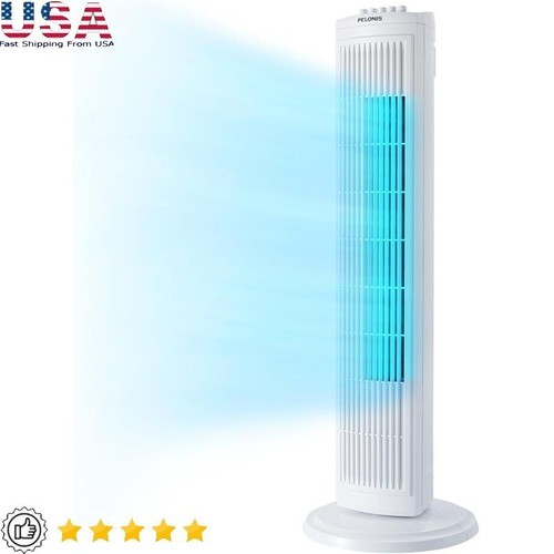 Speed oscillating tower fan - 3-speed,