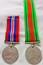 2 ORIGINAL UK MEDALS THE