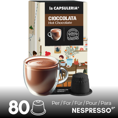 Hot chocolate pods - chocolate, 80