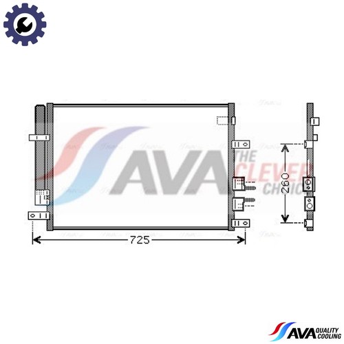 Condenser air conditioning - condenser,