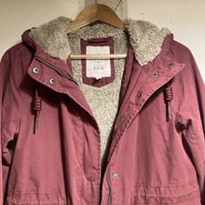 Seasalt Plant Hunter Waterproof Coat in Raspberry 8 