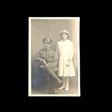 Circa WW1 Postcard Portrait