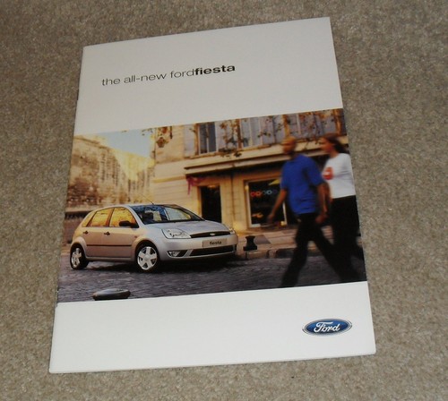 Ford fiesta brochure 2002 - fiesta,
