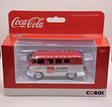 VW Camper Van Coca Cola Late