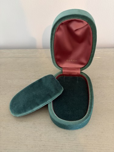 Green velvet gucci necklace - velvet,