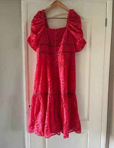 Mint velvet pink floral lace - velvet,
