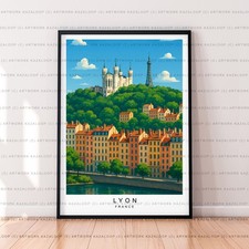 Lyon Unframed Illustration
