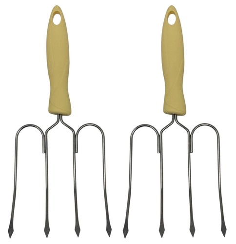 Poultry spit bbq fork - bbq,