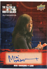 Falcon and the Winter Soldier Marvel Autograph Auto A-MI Miki Ishikawa as Leah