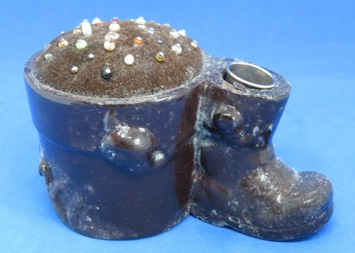 Brown resin boot design