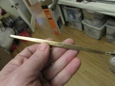 vintage rare hardy alnwick lightweight fishing brass larmouth disgorger 7.5" 34g