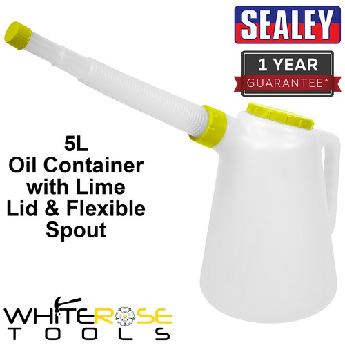 Sealey oil container with lime - oil,