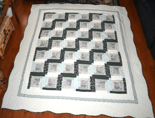 Vintage hand stitched green - vintage,