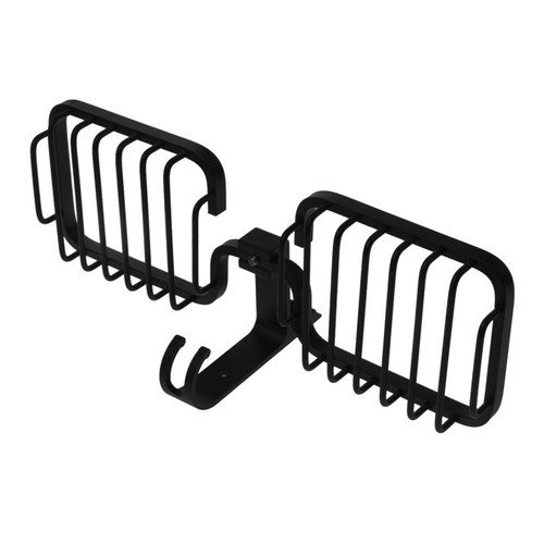Vintage soap basket aluminum - vintage,