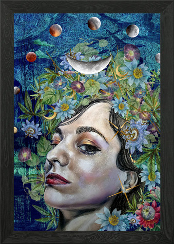 Midwinter moon queen framed - midwinter,