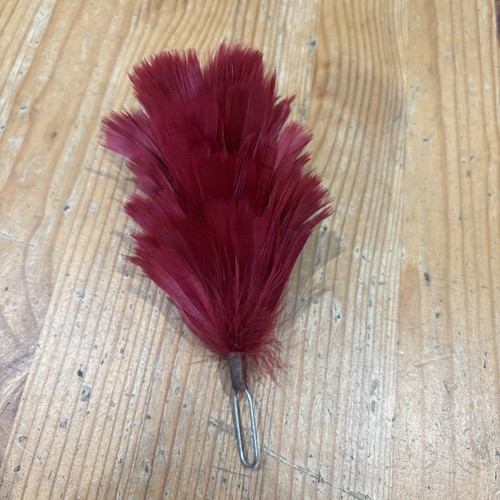 Plume army issue red hackle - plume,