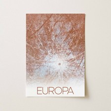 NASA Europa Poster Artwork