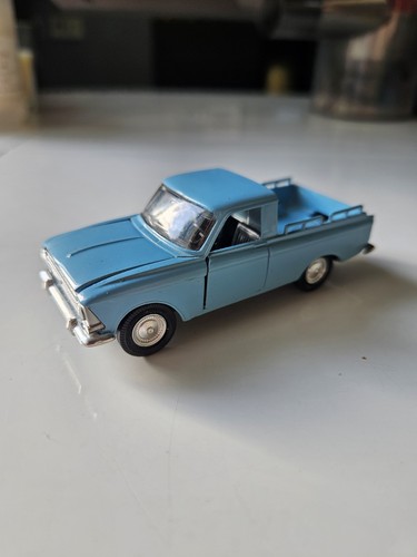 Moskvitch blue pickup - blue,