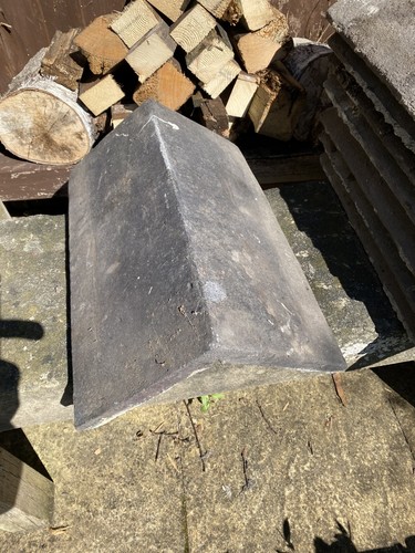 One large staffordshire blue - one,