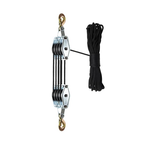 Rope pulley hoist self - rope,