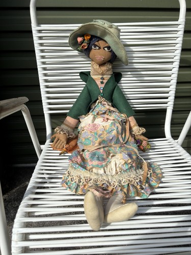 Vintage antique style - /antique, felt