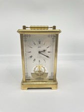 Vintage Aug. Schatz & Sohne #59 2 Jewels 8 Day Carriage Clock German