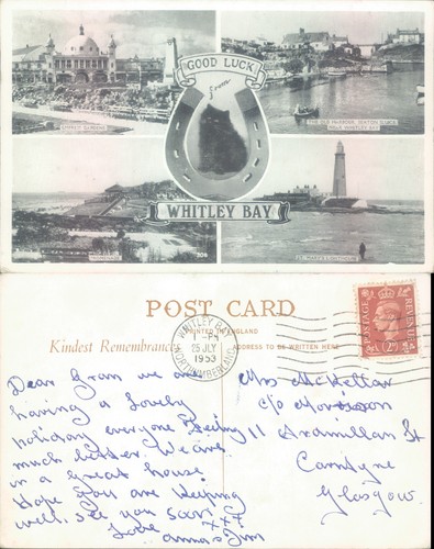 Views whitley bay - of,