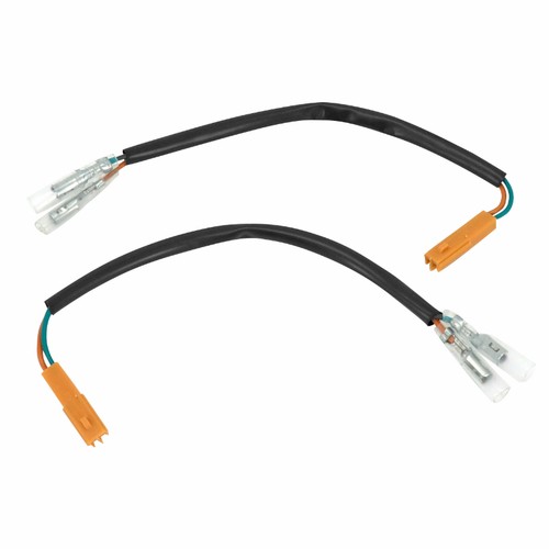 Motorcycle turn signal adapter