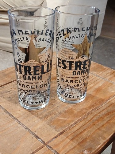 Estrella pint glass - estrella,