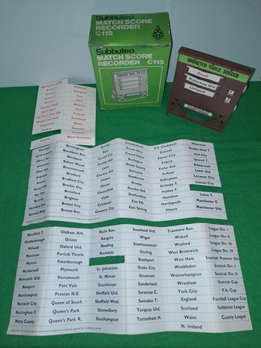 Subbuteo set c115 - c115, (z)