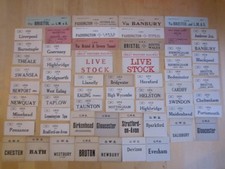 Sixty - Two Great Western Railway Luggage & Goods Labels.