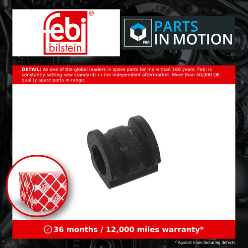 Anti roll bar bush - bar, fits