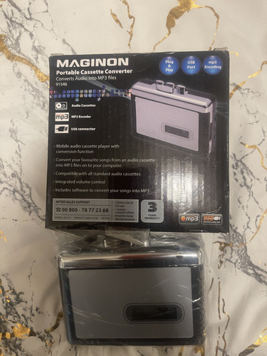 Maginon portable cassette - maginon,