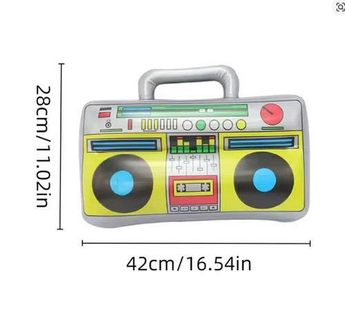 Inflatable blow radio rap - inflatable,