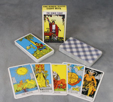 Vintage 1971 The Rider Tarot Cards Deck Complete Rider Waite U.S Games Systems