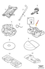VOLVO V40 Tool Box 31660241 NEW