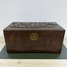 Antique chinese camphor chest - antique,