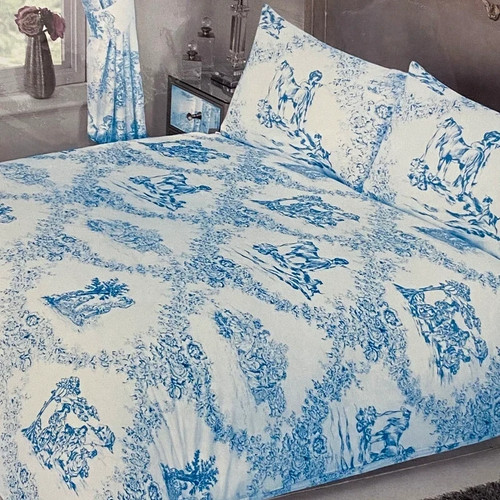 Toile jouy blue - blue, cover
